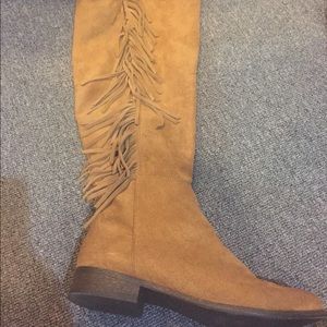 Fringed boots